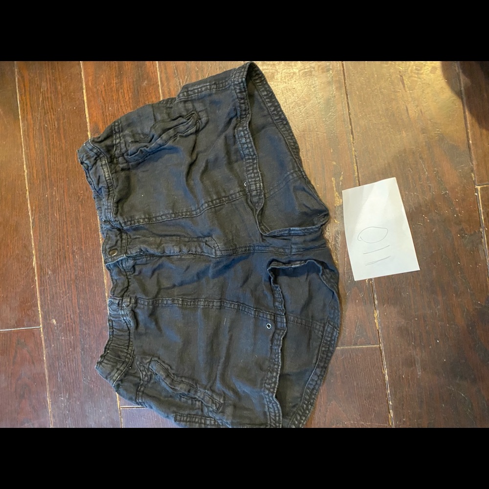 Free people cargo shorts sz 4